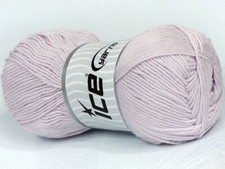 4-Skein Lot Baby Dream Yarn antipilling 4x100g/264m Light Lilac