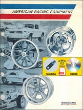 American Racing Equipment Wheels 1970 Parts Catalog PDF File USB Flash Drive