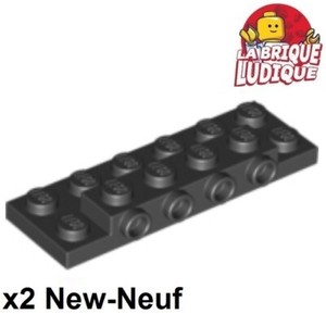 Modified 4 x 6 w// Trap Door Hinge LEGO 10x 4595710 92099 Dark Stone Gray Plate