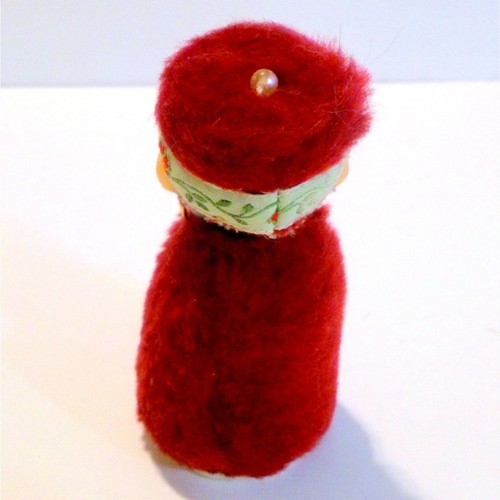 Vintage Mongolian Chinese Souvenir Doll - Picture 3 of 3