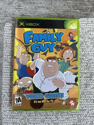 Family Guy Video Game Microsoft Xbox 2006 Complete in Box With Manual