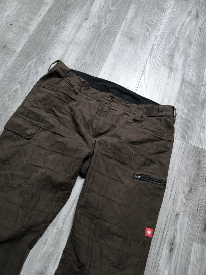 Men's Engelbert Strauss Working Pants Size EU 58 XL Work Wear Brown - Image 2 of 4