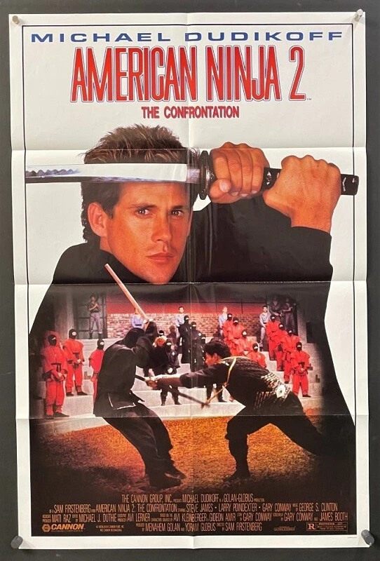 American Ninja 2 The Confrontation Movie Poster - Dudikoff *Hollywood  Posters* | eBay