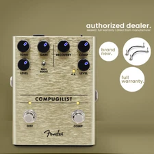 Fender Compugilist Overdrive & Distortion Guitar Multi Effects Pedal
