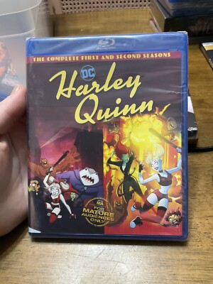Harley Quinn: The Complete First and Second Seasons DC Blu-ray with Kaley Cuoco
