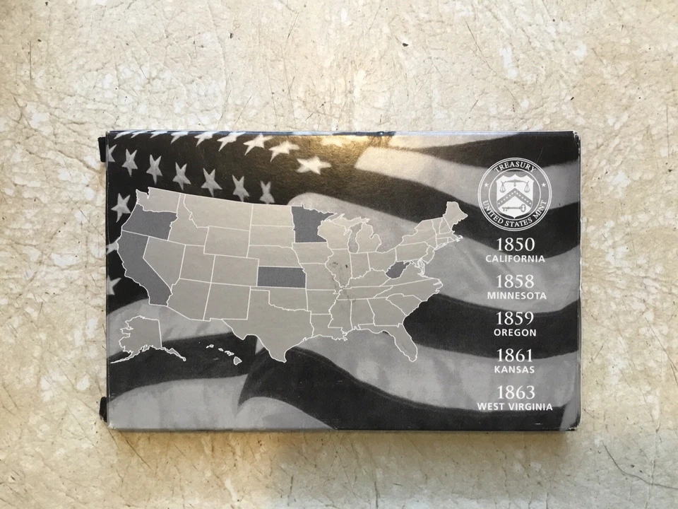 2005 S Silver State Quarter Set - BOX and COA - Image 2 of 4