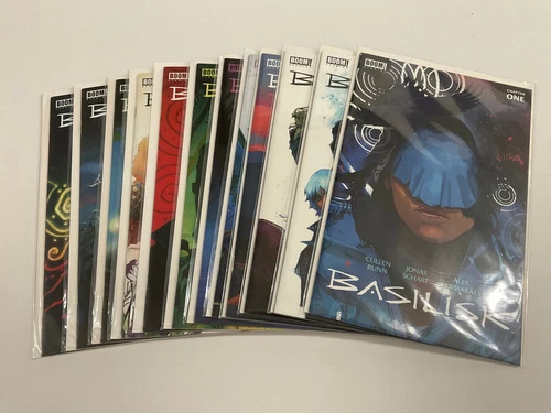 BASILISK #1 2 3 4 5 6 7 8 9 10 11 12 (BOOM/BUNN/062560) FULL SET LOT OF 12