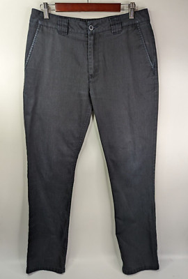 O'Neill Straight Fit Men's Navy Chino Pants Size 32 Flat Front