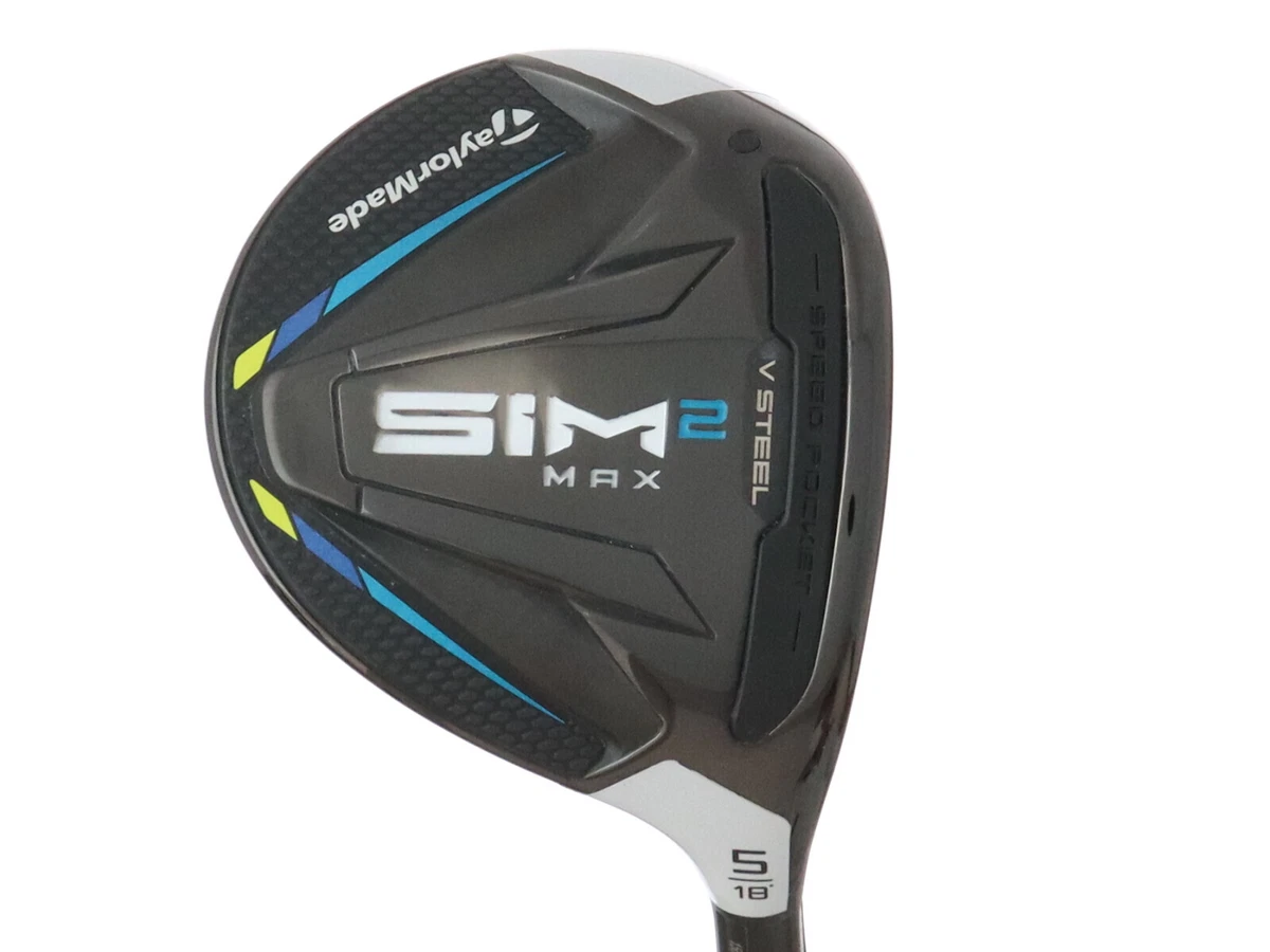 TaylorMade Open Box Fairway SIM2 MAX 5W 18 Regular TENSEI BLUE