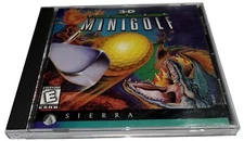 3-D Ultra Minigolf PC CD-ROM Sierra On-Line 1997 game for Windows 95/3.1