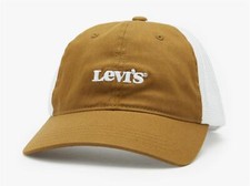 Levi's Mens Snapback Flexfit Trucker Cap  Vintage Logo khaki