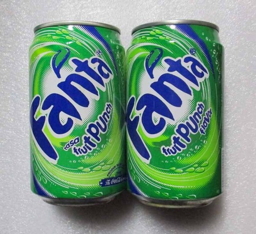 Empty FANTA can INDONESIA 330ml FRUIT PUNCH Coca-Cola 2009 Design Collect ID - Picture 2 of 16