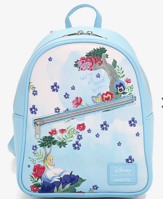 Loungefly Disney Alice In Wonderland Watercolor Mini  display picture 2