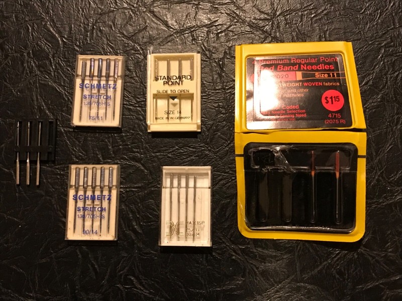 6 pk Sewing Machine Needles ~ SCHMETZ, SINGER, …