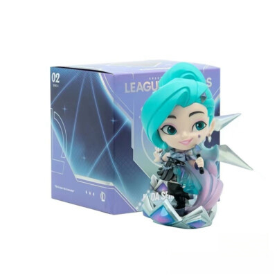 LOL League of Legends Official K/DA All Out Seraphine Figure Collectible New