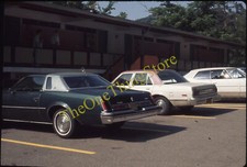 Buick Cars Wheeling West Virginia 1970s 35mm Slide Howard Johnson Motel Parking