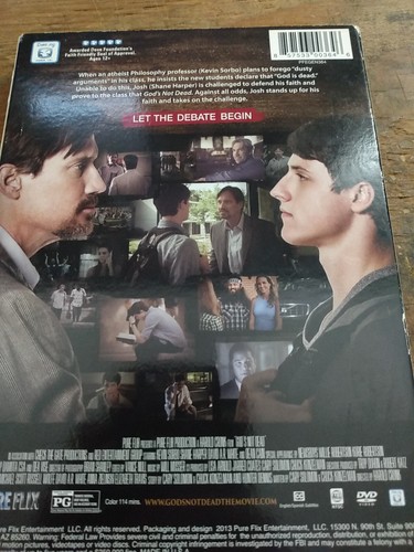 God's Not Dead DVD Kevin Sorbo (857533003646) Like New! Fast Shipping! - Picture 2 of 5