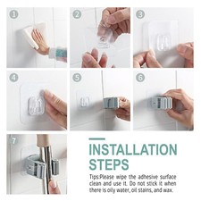 Ganci Autoadesivi Colorati 12 Pezzi - Per Asciugamani, Cucina, Bagno Senza Fori - Foto 6