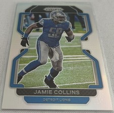 2021 Panini Prizm Football Jamie Collins Detroit Lions Silver Prizm #152