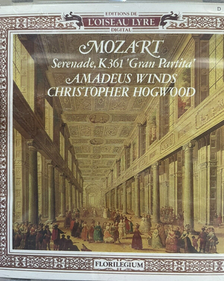 CHRISTOPHER HOGWOOD - MOZART serenade K.361 Amadeus Winds  