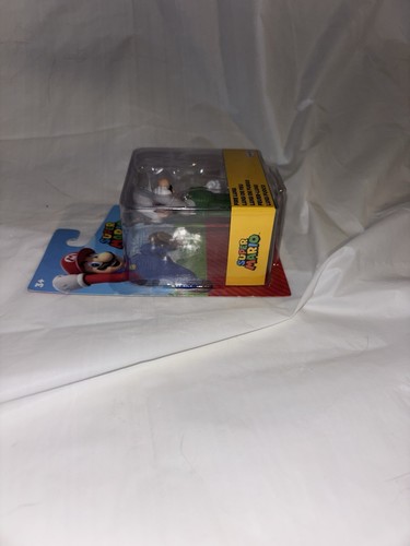 Jakks Pacific Toys - Super Mario Nintendo Figure - FIRE LUIGI (2.5 inch) - New - Picture 5 of 6