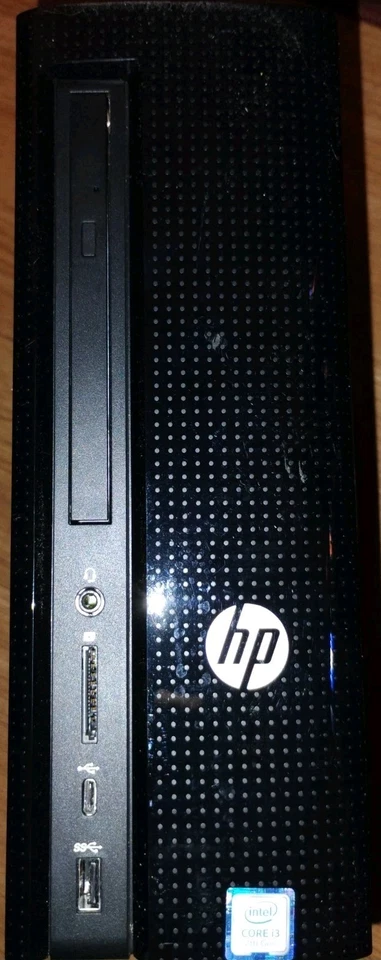 PC de escritorio HP Slimline 270-p27cb, Intel i3-7100 3,9 GHz, 8 GB de RAM, HDD de 1 TB, Win10H Foto 2 de 4