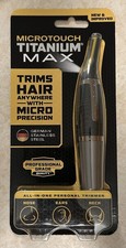 Microtouch Titanium Max Hair Trimmer - New Sealed