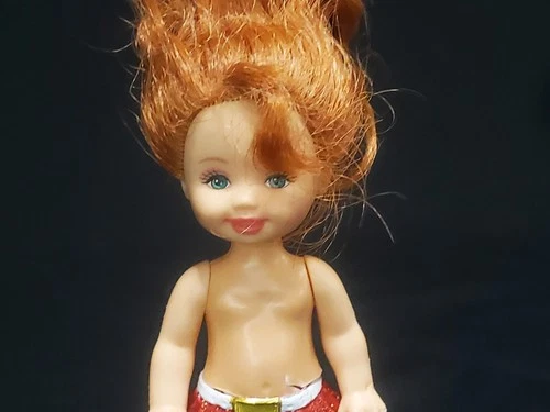 Kelly - Vintage 1994 Mattel Barbie 4" Toy Doll Figure