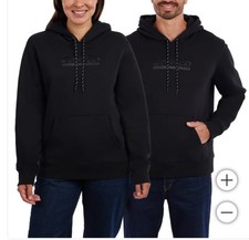 COSTCO WHOLESALE Unisex Logo Hoodie Men women boys girls Black Color Select Size