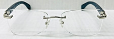 PORTA ROMANA PR 1957 601B Silver plated rimless 54 /17-135 OPTICAL FRAME Eyewear