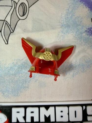 Vintage Power Rangers ZEO Deluxe Megazord 1996 Red Wing Helmet PART ONLY
