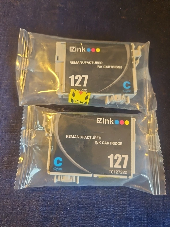 6-125 EZink -1BK, 1Yel, 2Cyn, 2Mag Ink For Epson FREE FAST SHIPPING! - Image 3 of 4