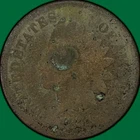 1871 Indian Head Cent Cull Coin #41151