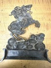 Antique Brass Napoleon Bonaparte On Horseback Doorstop Jacques-Louis David — photo 2