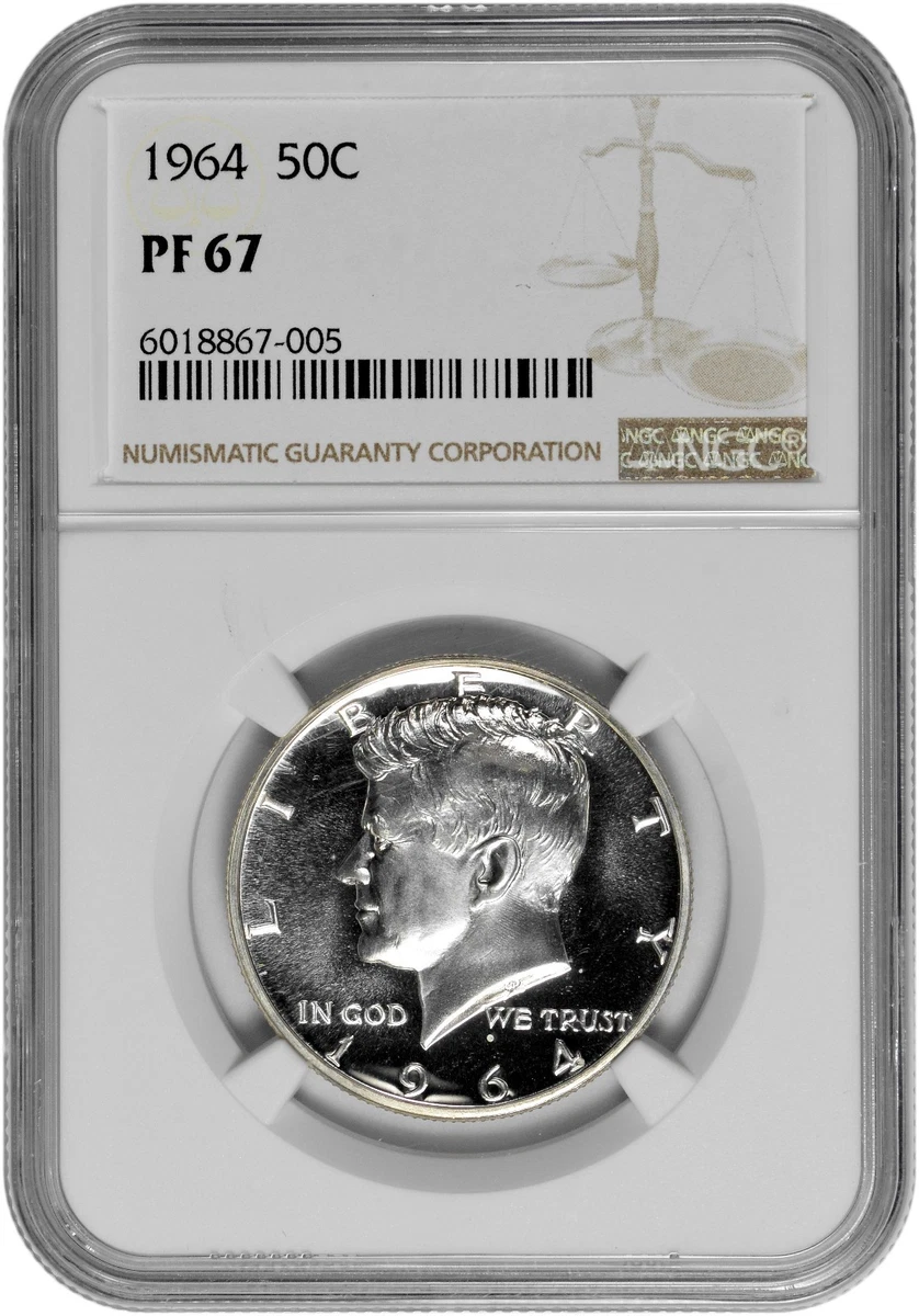 1964 ケネディ ハーフダラー NGC PF67★ スター付 Grade PR 67 NGC Kennedy US Half Dollars (1964-Now) for sale | eBay