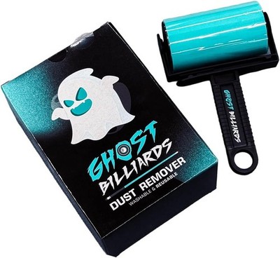Ghost Billiards Table Dust Remover - Washable Roller Cleaner for Pool, Billiards