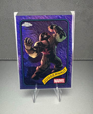 2025 Topps Chrome Marvel Juggernaut #146 Purple Shimmer Refractor /75