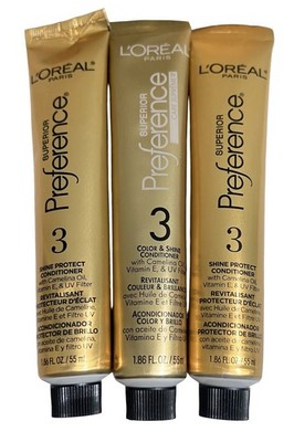 Loreal Superior Preference Color & Shine Conditioner, Lot of 3 - Free Shipping