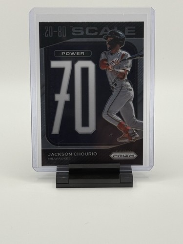 Panini Prizm 2023 - escala 20-80 #SC6 Jackson Chourio (RC) - Imagen 1 de 2