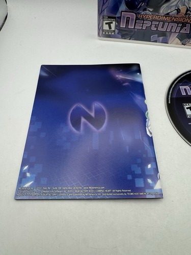 Hyperdimension Neptunia (Sony PS3, 2011) CIB w/Manual Tested Working Clean - Picture 3 of 8