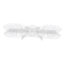 Wedding Garters for Bride, Lace Wedding Garters White Elastic Leg Garter with