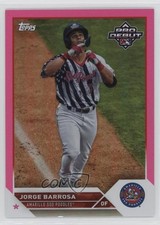 2023 Topps Pro Debut Fuchsia Foil 45/199 Jorge Barrosa #PD-21 0y9m