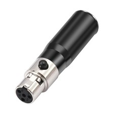 4Pin XLR Female to 3Pin MIni XLR Male Auditory Adapter Microphones Connectors