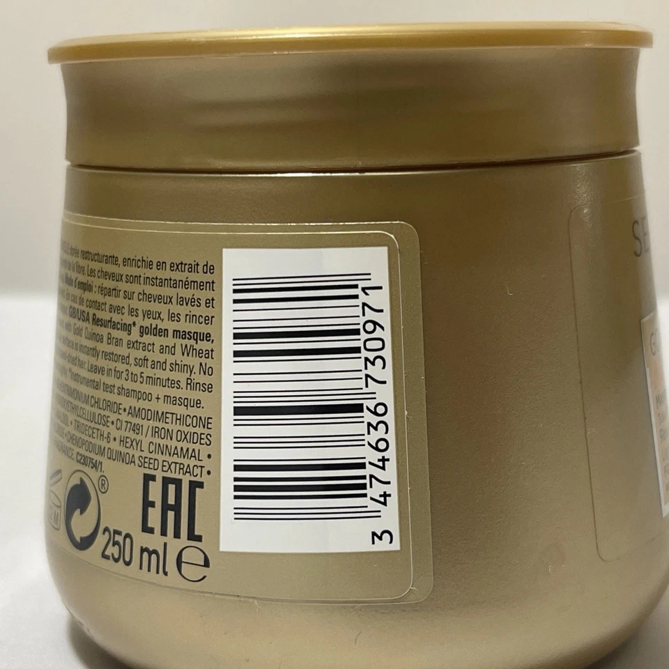 L'OREAL Serie Expert Absolut Repair Gold Quinoa + Protein Masque, 8.4fl Oz - Image 4 of 4