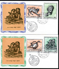 San Marino 1971 Art of the Etruscan FDC