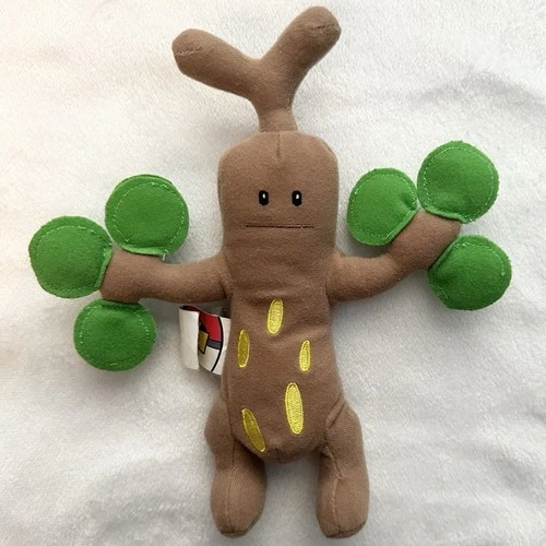 Vintage 2007 Pokemon Sudowoodo Plush Toy Collectible JAKKS Pacific Nintendo