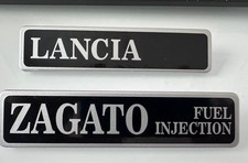 Lancia Zagato Trunk Badge Insignia