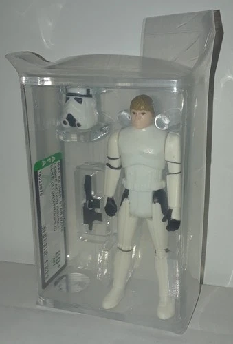 1985 Star Wars LUKE STORMTROOPER AFA 80+ NM POTF No Coin Kenner FRESH GRADE
