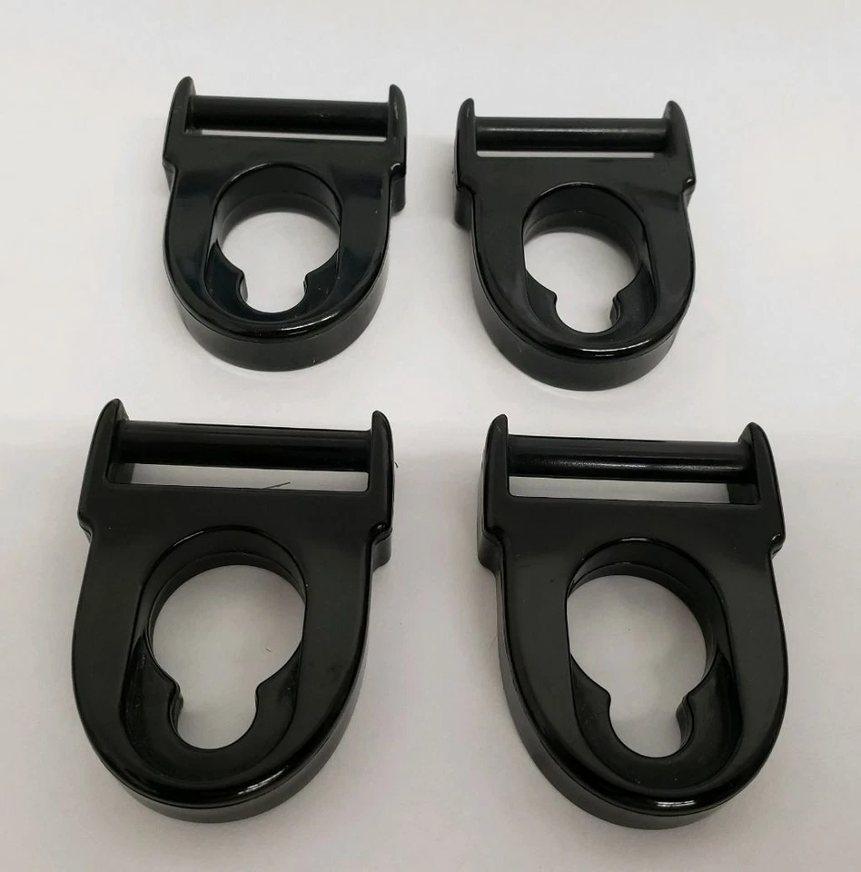 Lifetime Kayak Seat Clips. 4 PACK New Molded, Durable Made in USA, Fits EMOTION
