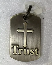 TRUST Cross CHARM Pendant Ganz jewelry Rare NWT #16